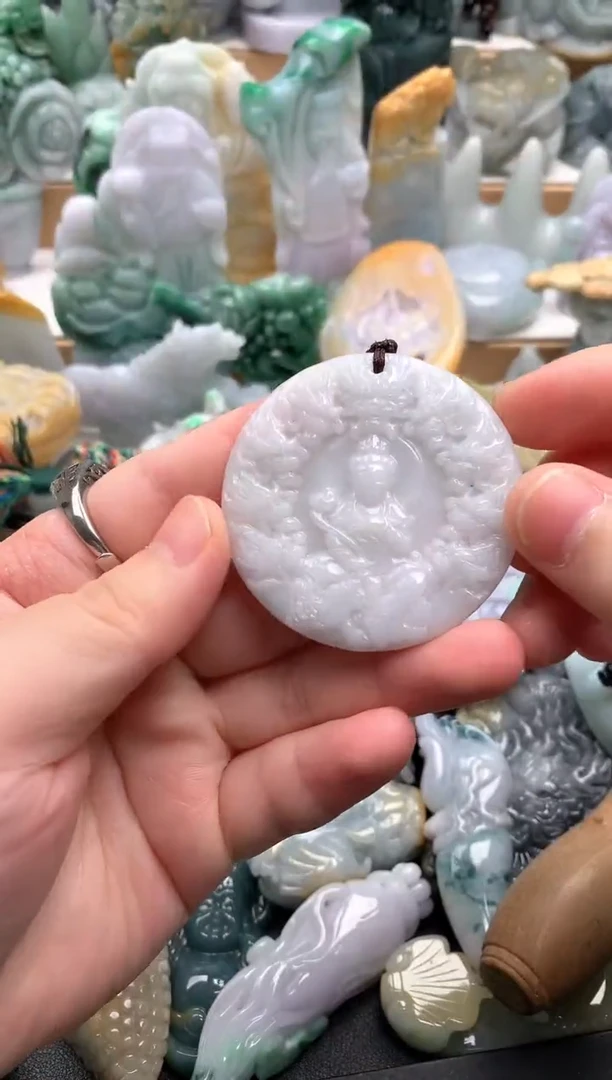 吊坠(不含链)未镶嵌翡翠1