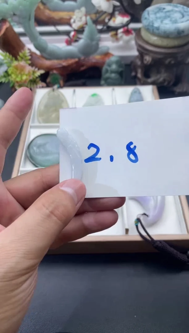 翡翠未镶嵌颈饰梦*天然缅甸A货翡翠