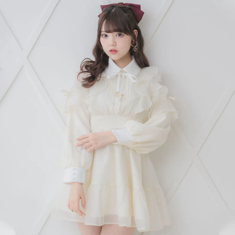 ROJITA · 格子印花露肩短款连衣裙(1533359现货)