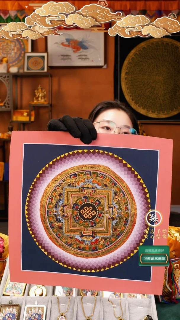 【闪购商品】卷轴画27/27尺寸桌摆唐卡