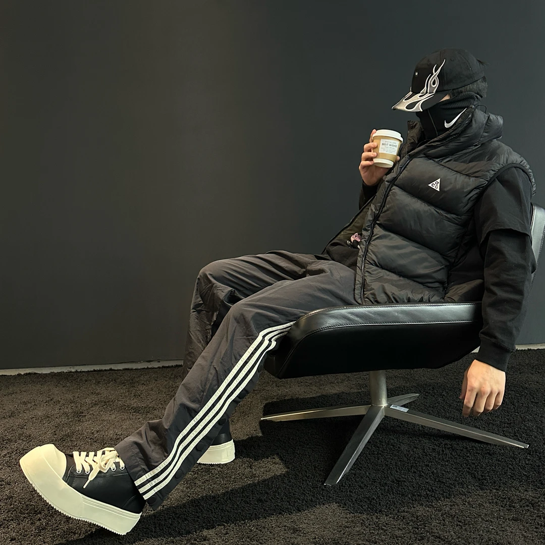 Dounkol懂酷 黑武士大头德比鞋厚底4.5cm 增高情侣休闲鞋小鬼同款