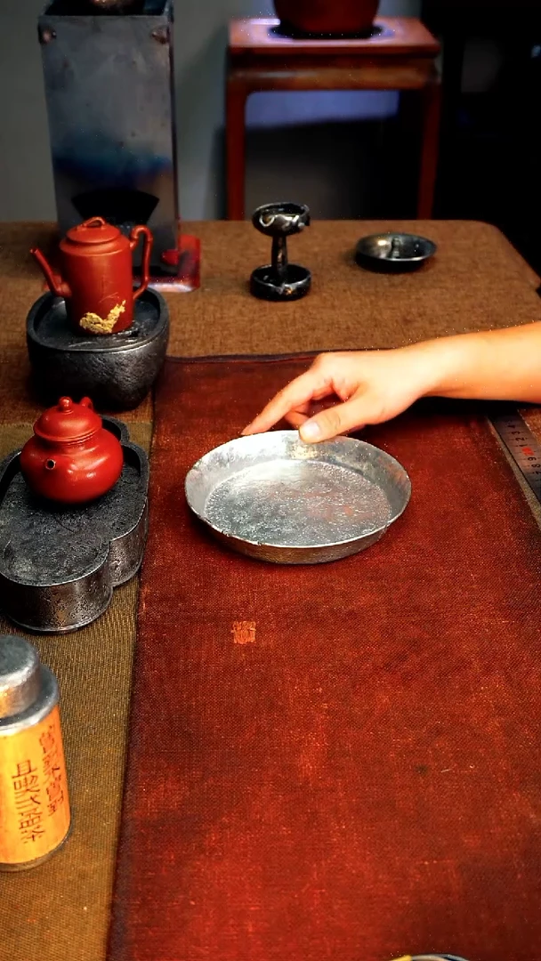 9425清仓福利纯锡原色款壶承直径15