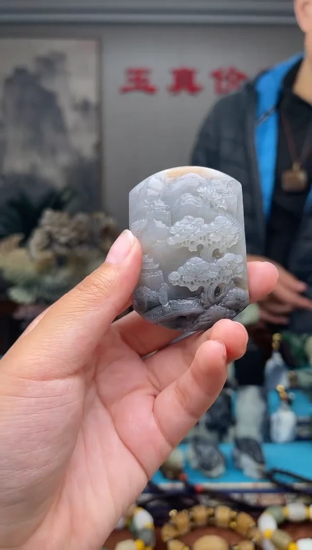 未镶嵌和田玉挂件1