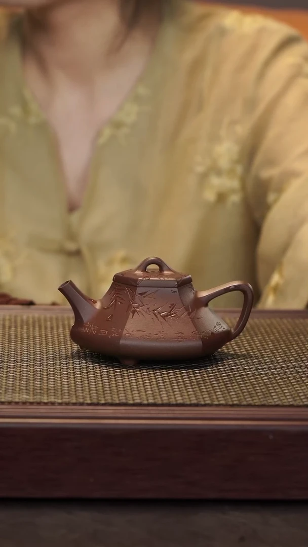 茶壶紫砂【润石堂】全手工精品
