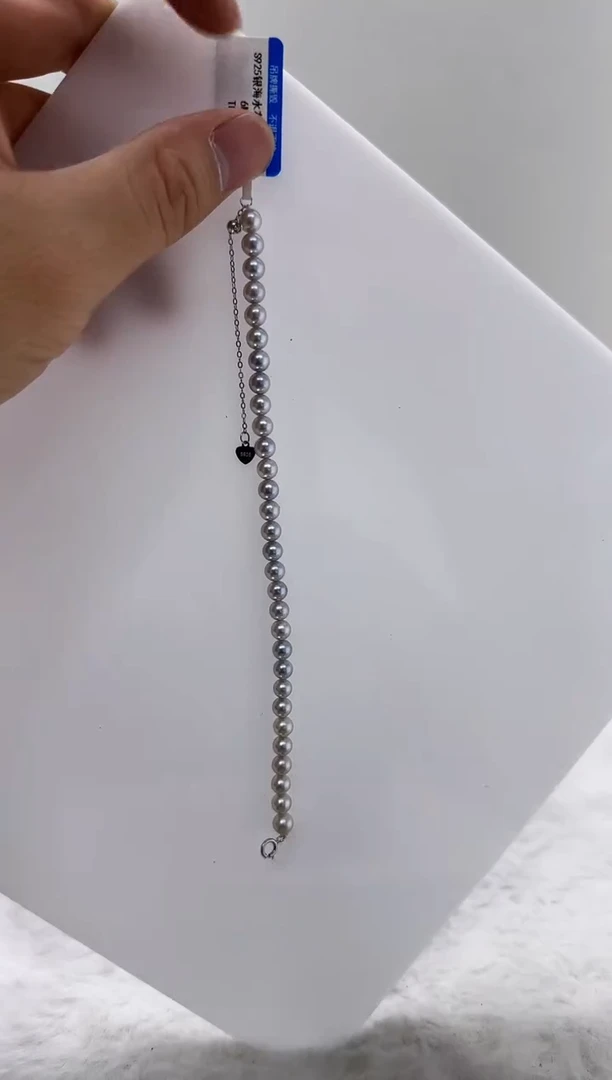 【闪购商品】海水珍珠DA银S925镶嵌t867 手链