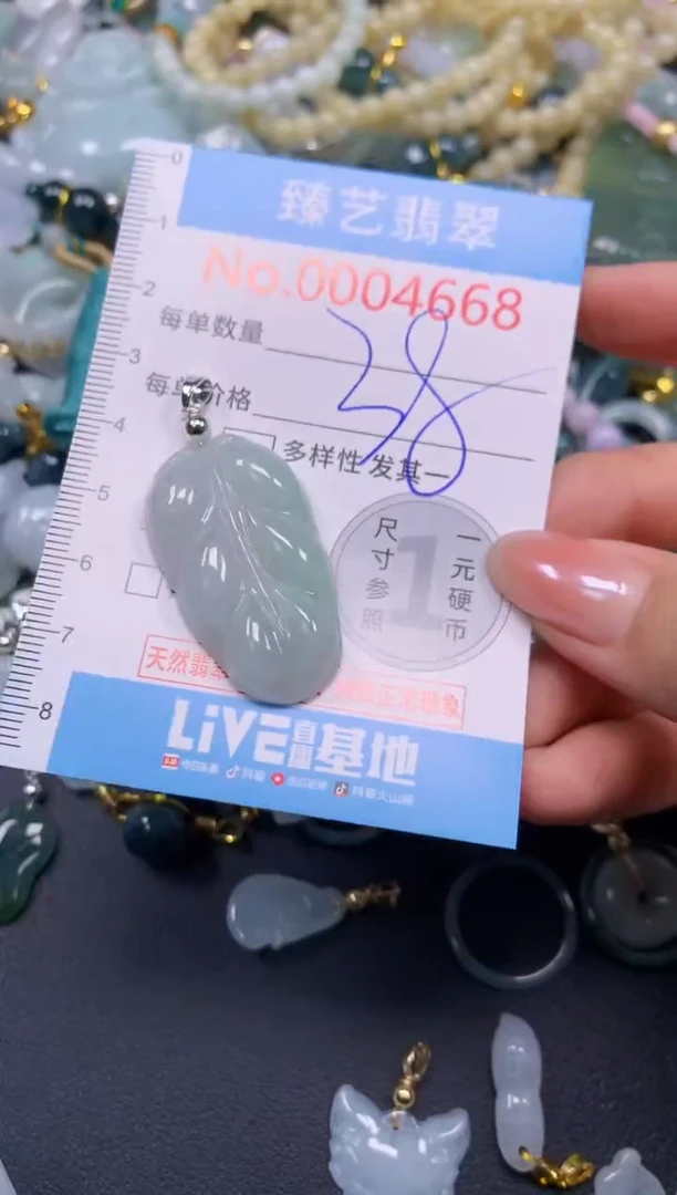 颈饰未镶嵌翡翠4668
