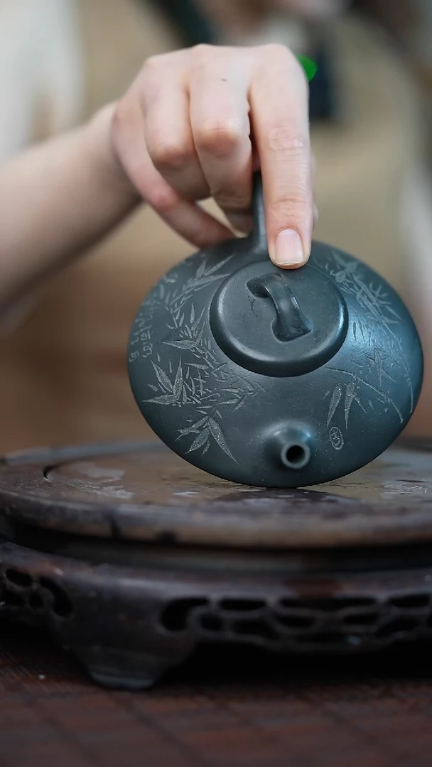 茶壶紫砂宜兴岁颐传砂原矿全手44