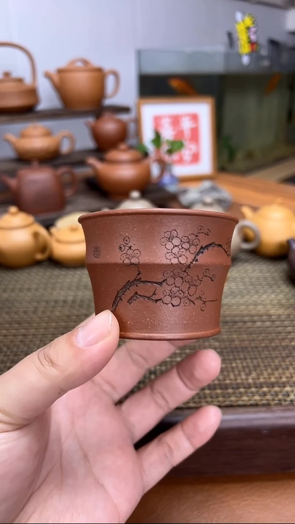 宜兴紫砂壶110cc