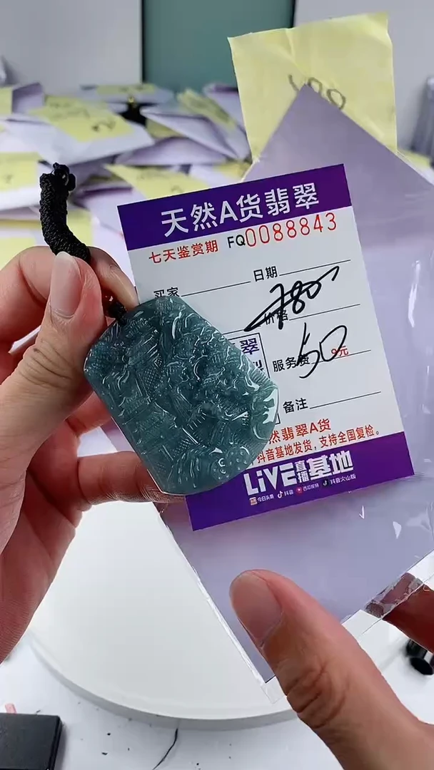 翡翠未镶嵌颈饰