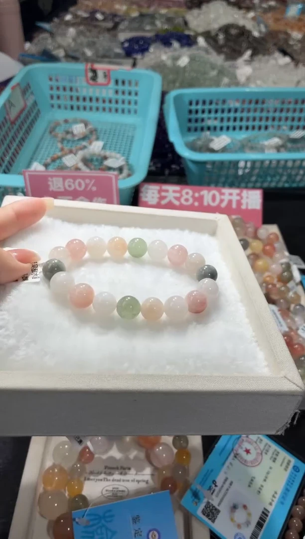 未镶嵌手链水晶285号 多样性发一Q   10+