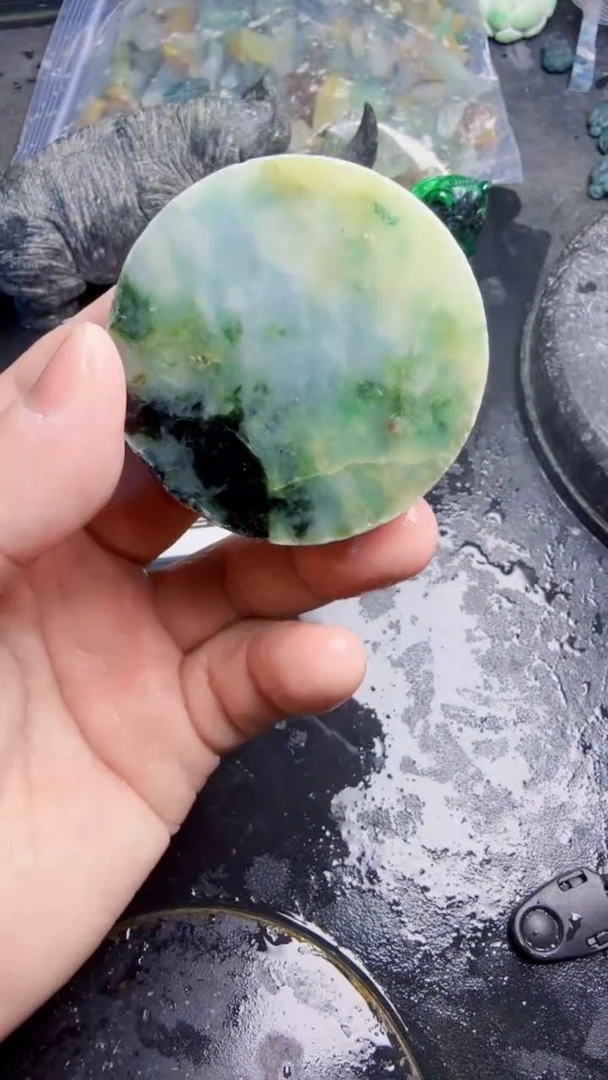 未镶嵌挂件翡翠天然翡翠191