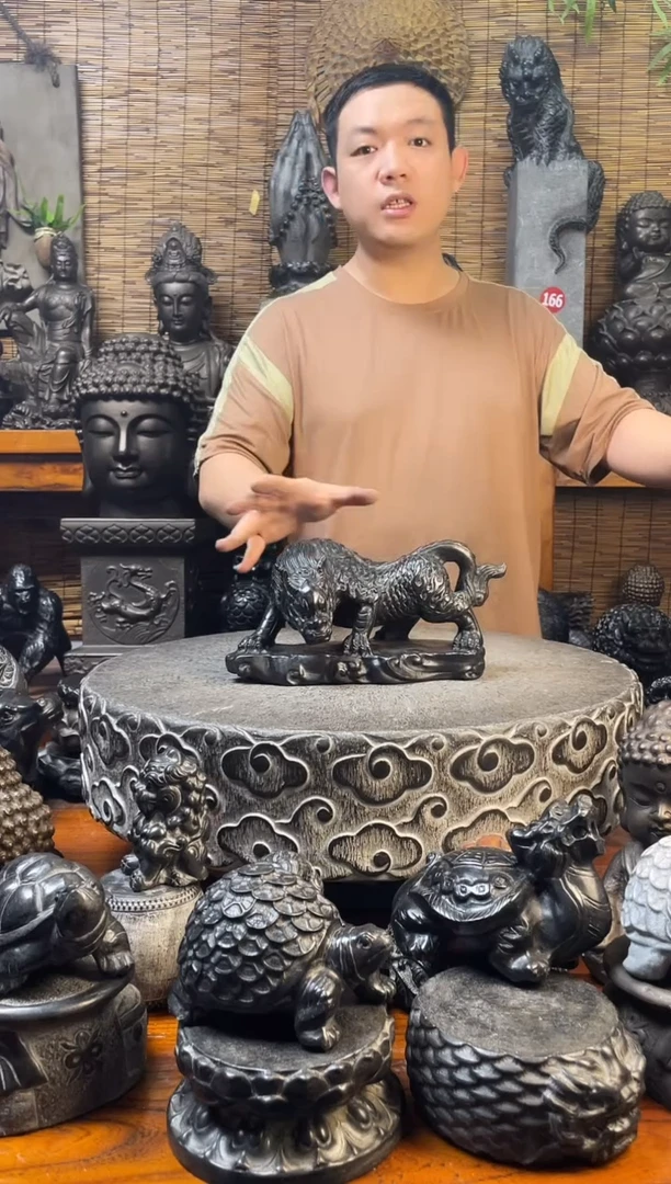石材30行走吸水兽天然青石雕刻
