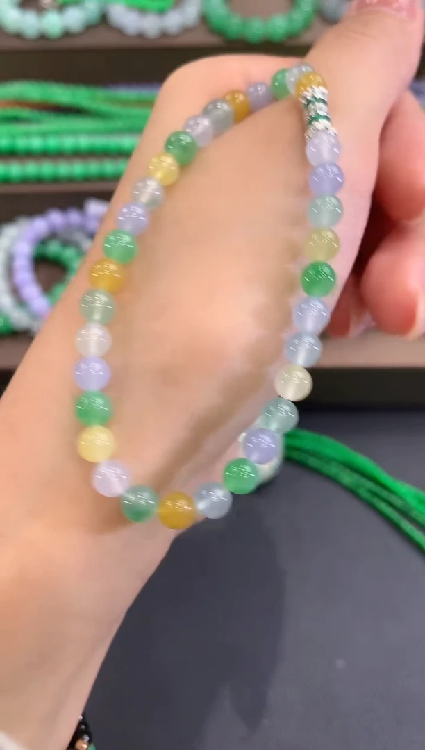 未镶嵌手串翡翠w167