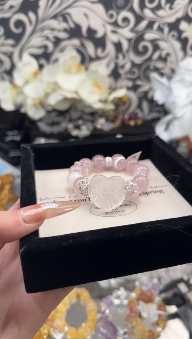 【闪购商品】水晶手链未镶嵌天然水晶 多样性发货