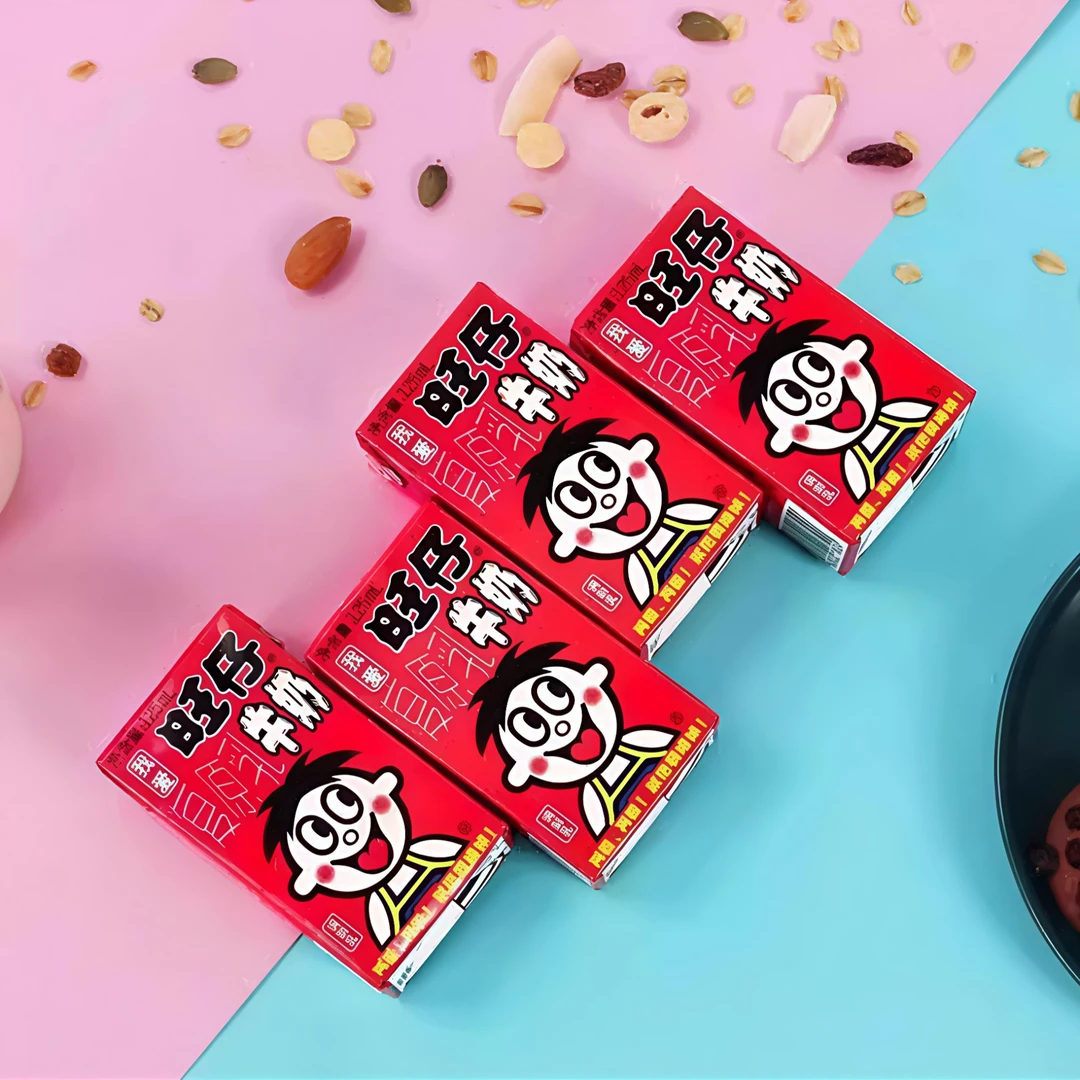 【对对碰】旺仔牛奶盒装125ml原味牛奶饮品