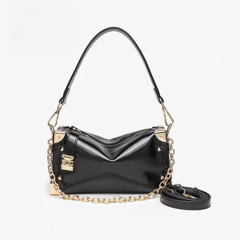 新款简约包包斜挎包百搭女士单肩通勤包