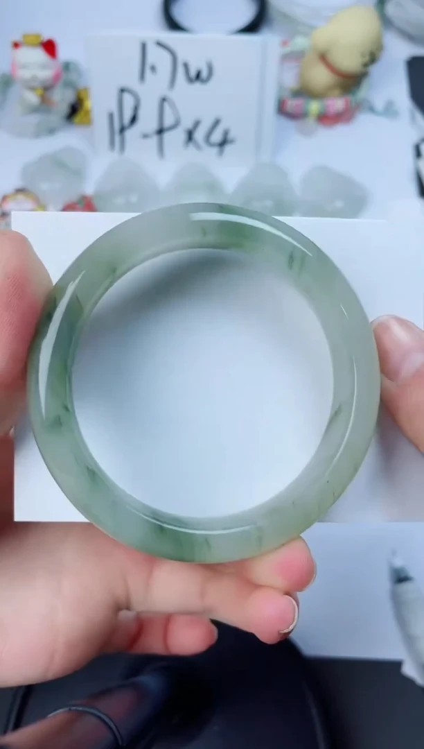 【闪购商品】石英质玉未镶嵌手镯82-57.2