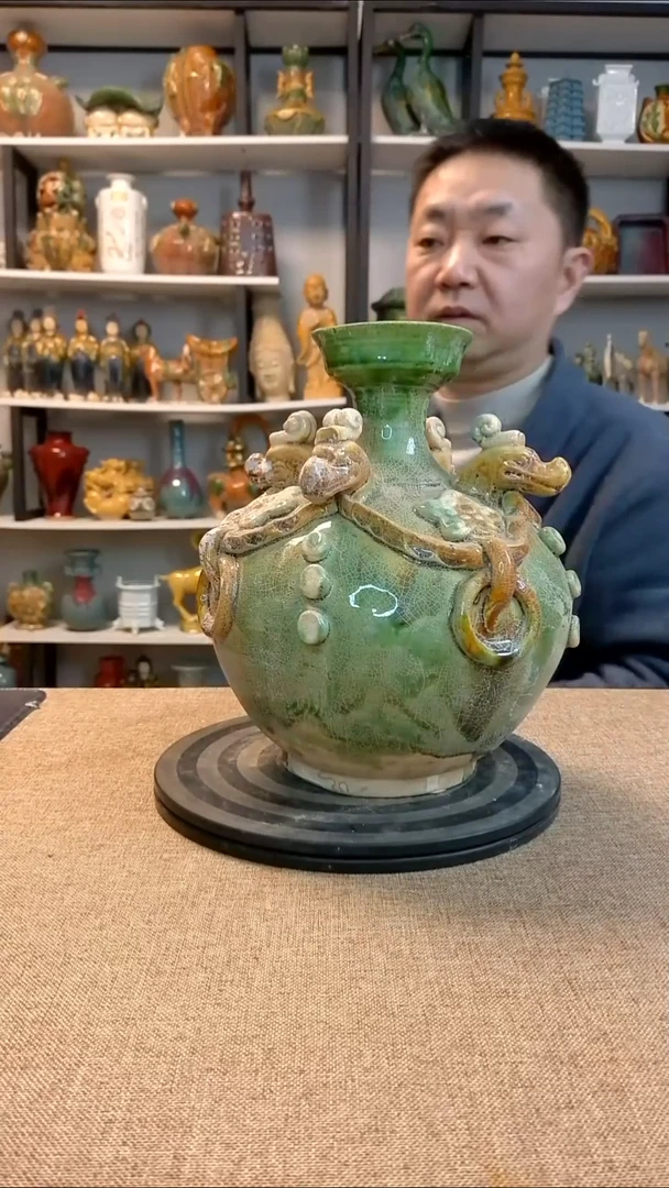 新经典复古瓷器摆件