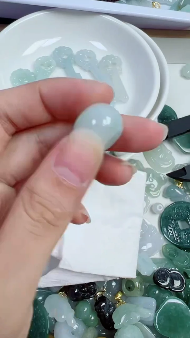 散珠翡翠289号链接，A货翡翠
