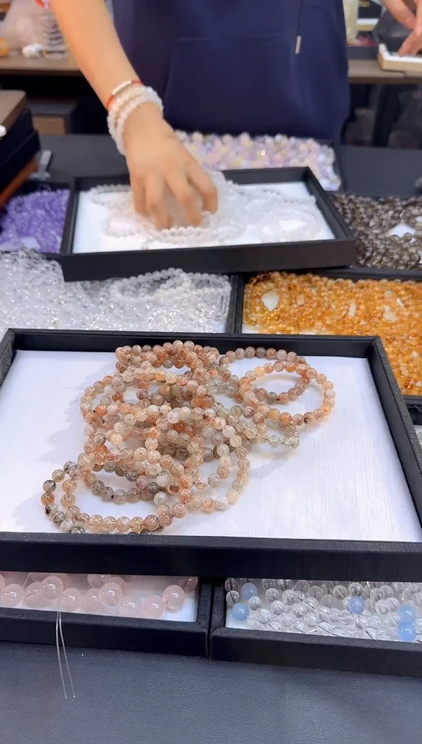 【闪购商品】水晶手串未镶嵌088/多样性发其一/卡8