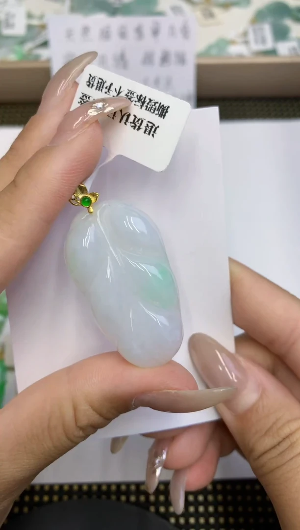 颈饰未镶嵌翡翠缅甸翡翠a货