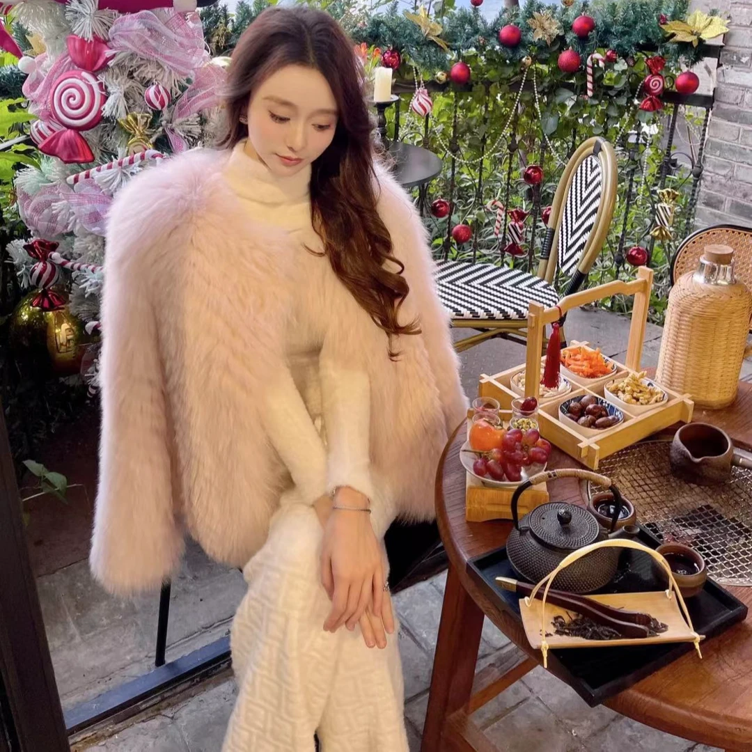 2025新款时尚百搭名媛风垂感加绒加厚感高品质直筒阔腿休闲裤