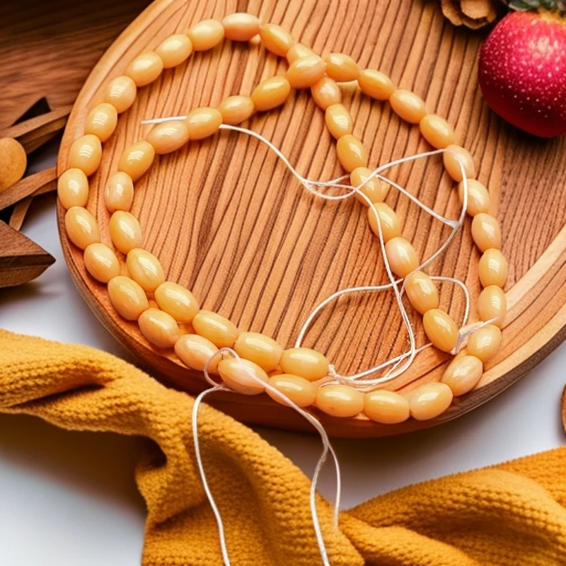 海技子链子素款饰品5+mm米珠半成品