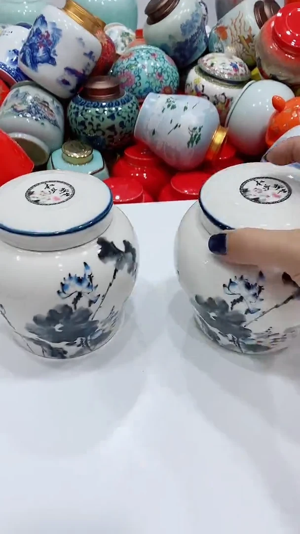 摆件茶叶罐密封罐储存罐