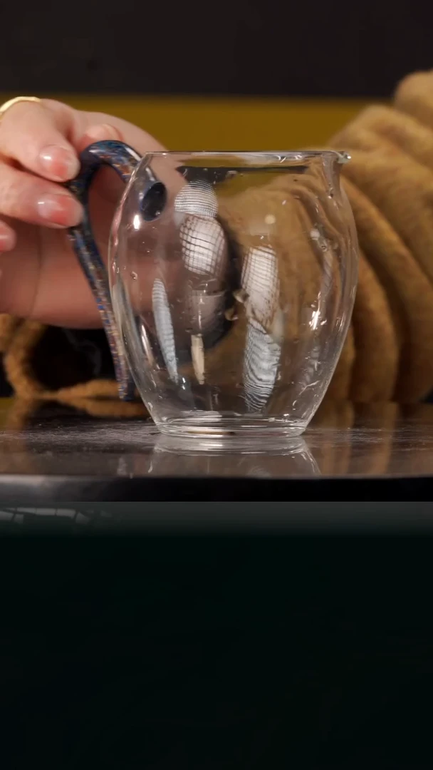 【闪购商品】大漆公杯犀皮蓝金@@D00102