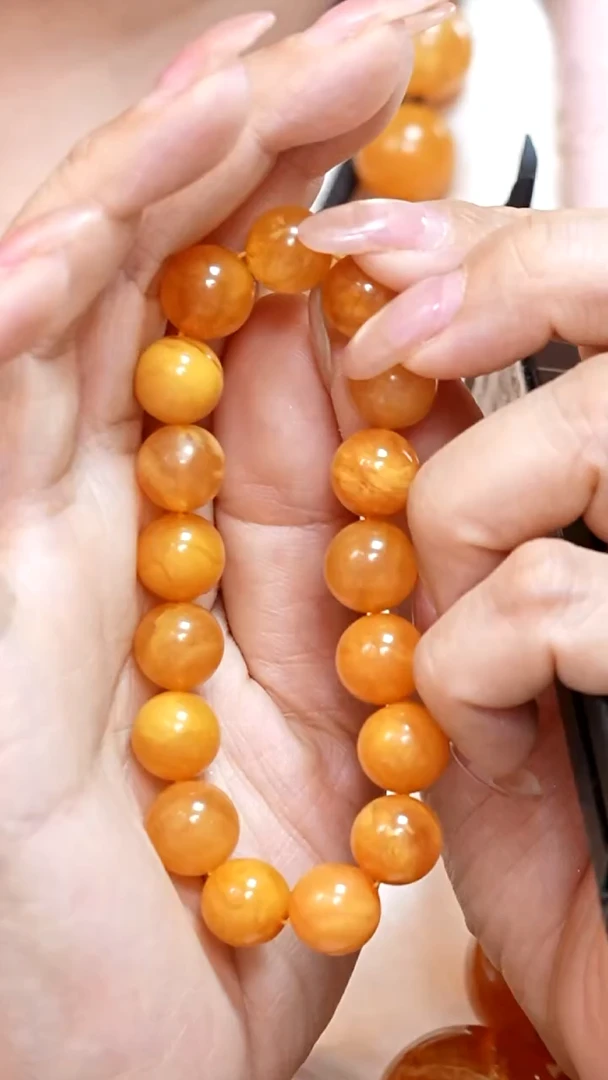 蜜蜡颈饰未镶嵌7965天然蜜蜡珠宝奇石云端妖孽全部保真