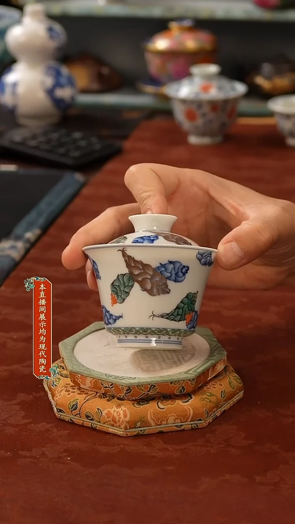 杯子景德镇纯手工手绘陶瓷