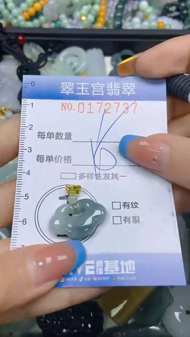 翡翠未镶嵌颈饰闪购0172737