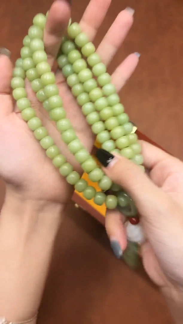白玉菩提手串孤品手串