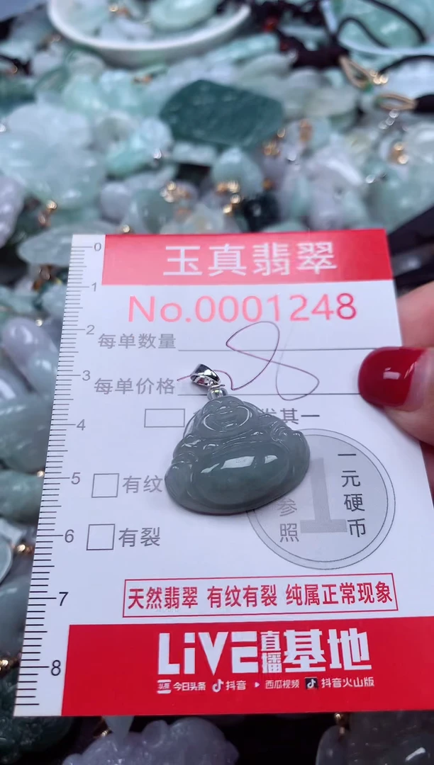 颈饰未镶嵌翡翠1248