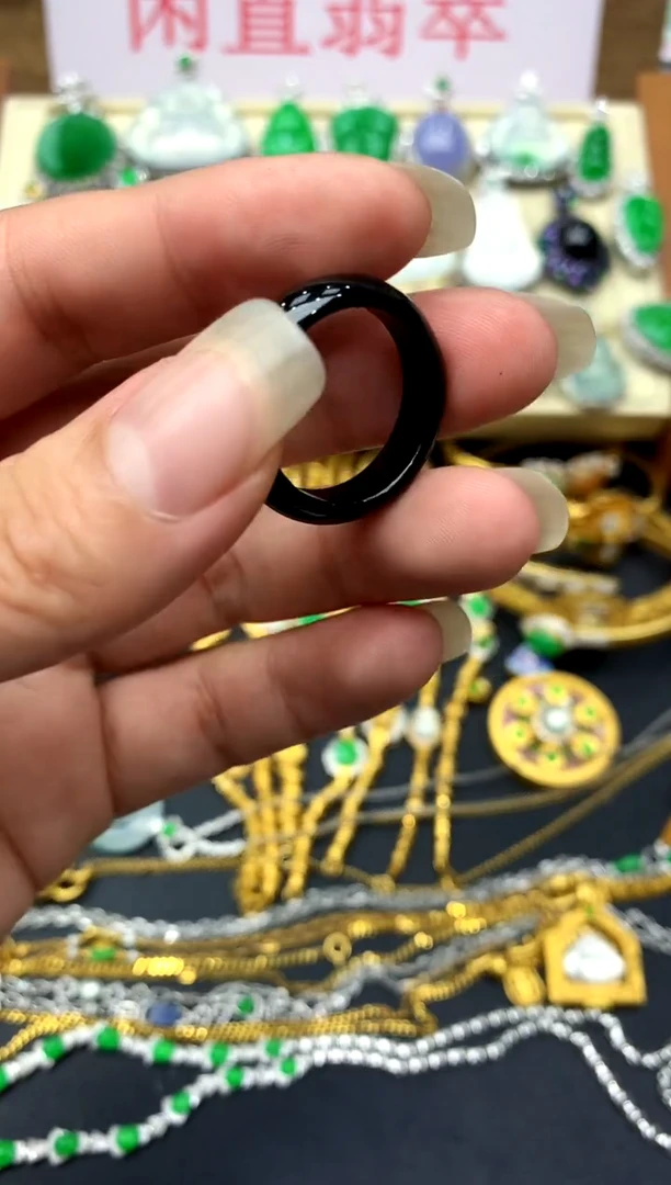 未镶嵌戒指翡翠528-中国好珍宝
