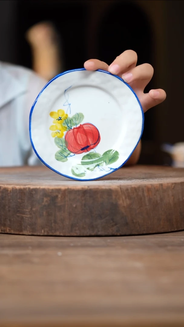 瓷片景德镇高温釉下彩（食品级）