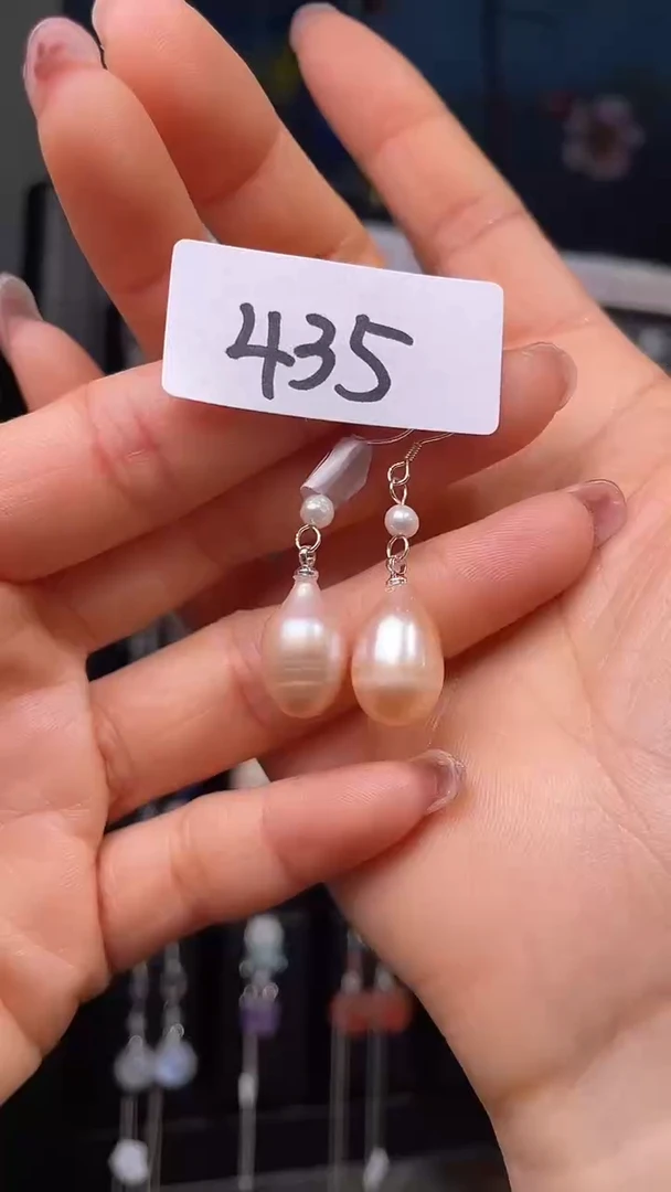 未镶嵌耳饰淡水珍珠喜欢拍