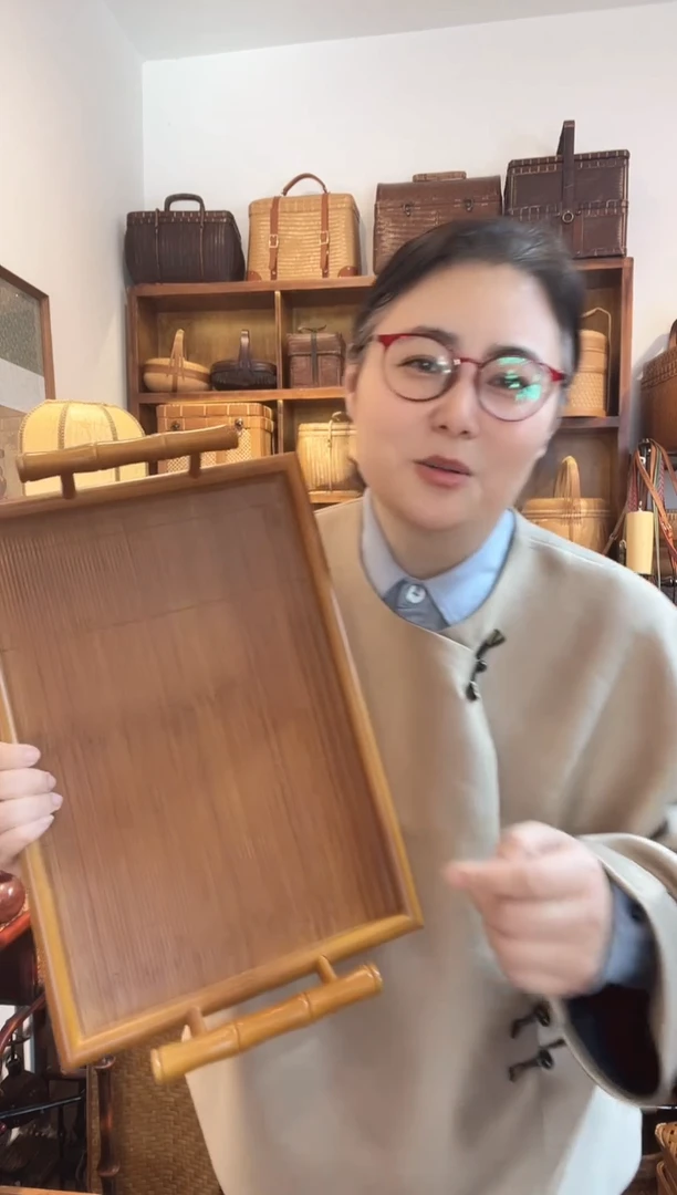 竹丝托盘干泡盘茶盘