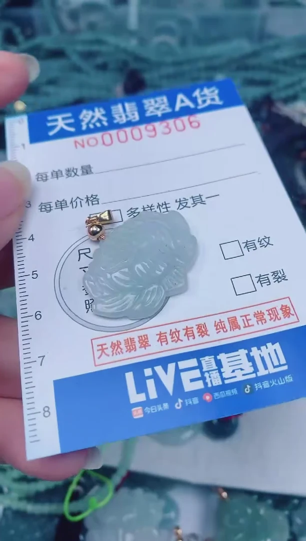 颈饰未镶嵌翡翠00009306