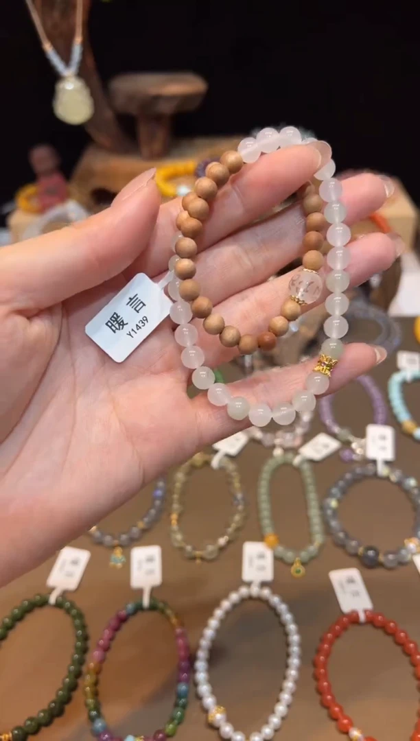 手饰石英质玉未镶嵌手饰@@Y1439