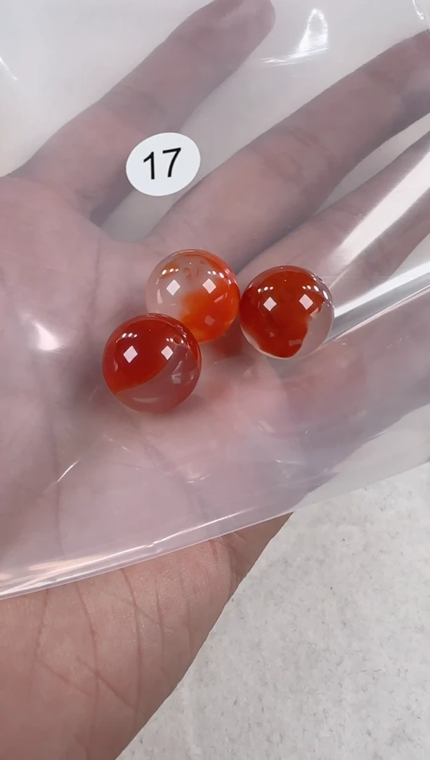 未镶嵌南红玛瑙珠宝半成品蔷****膀原矿无优化无胶裂单珠15.8+