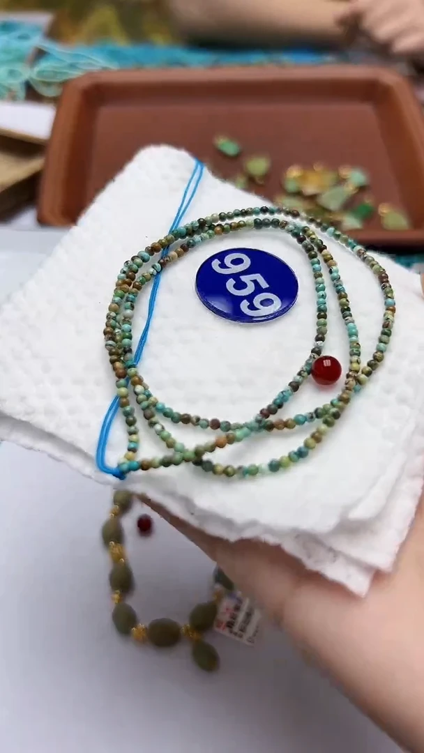 玛瑙/玉髓手串未镶嵌959