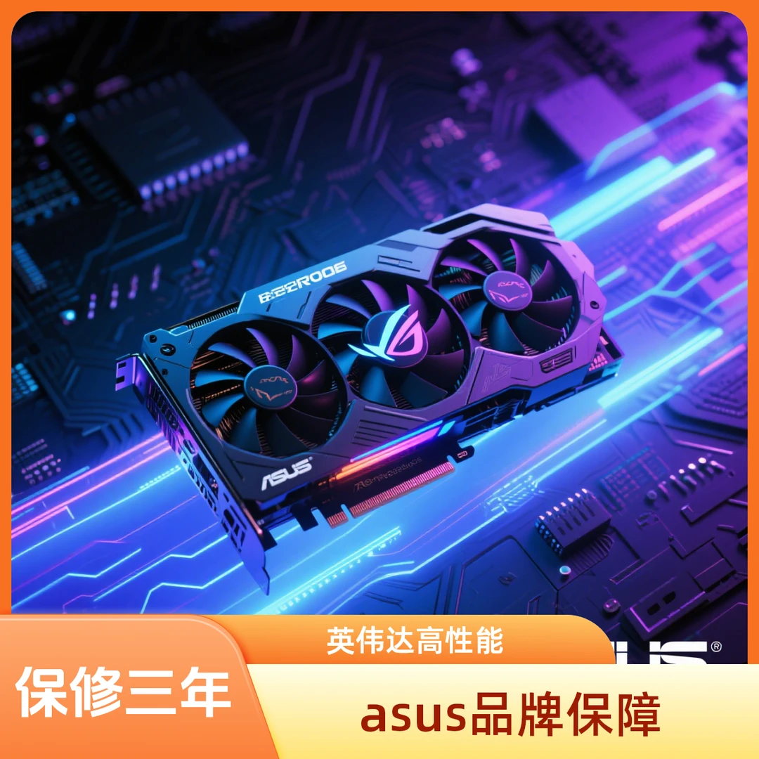 99新 ASUS/华硕 华硕10/20/30/40/50全系列高性能无矿台式机显卡