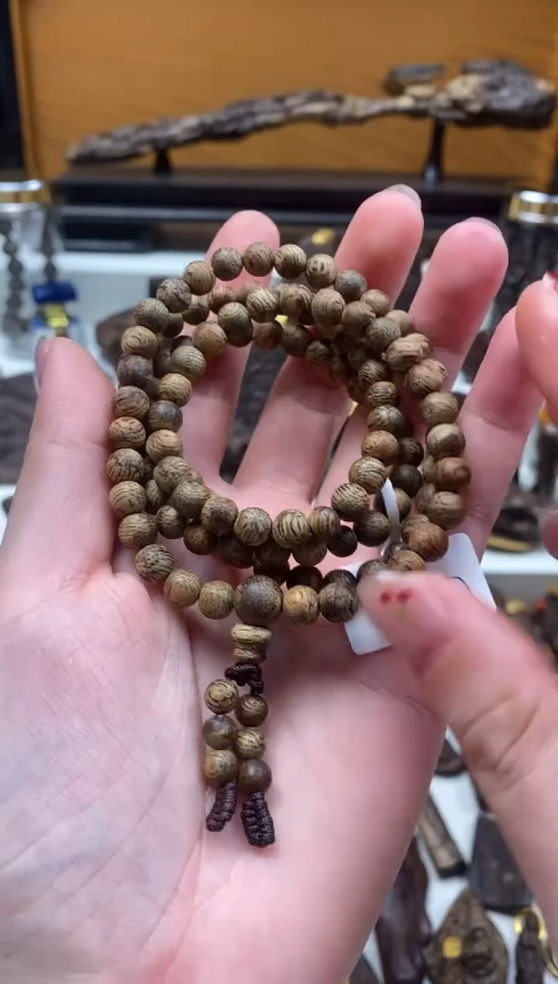 【闪购商品】沉香手串菩萨棋沉香 多圈手串