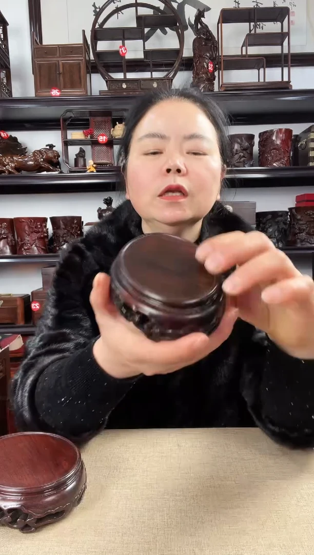 木185瑕疵老李红木工艺品