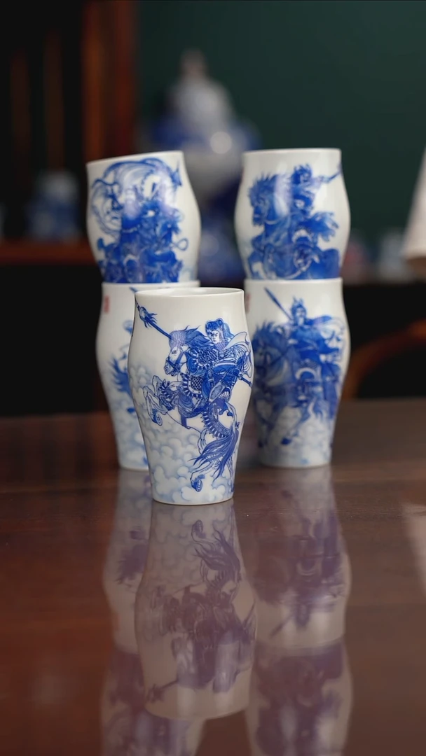 沈燕鸿老师作品 非遗传承 五虎上将