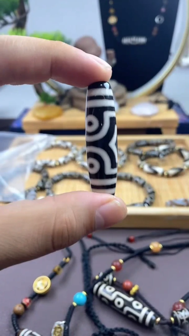 玛瑙/玉髓散珠天珠