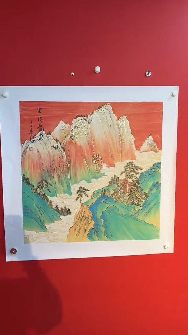 国画廖化老师国画作品
