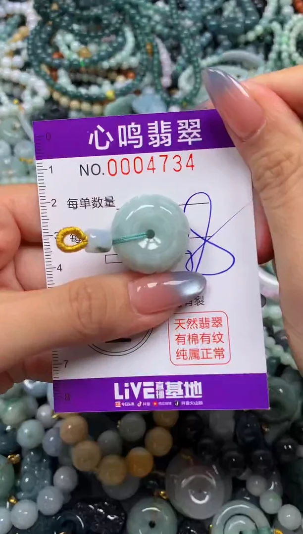 颈饰未镶嵌翡翠闪购004734