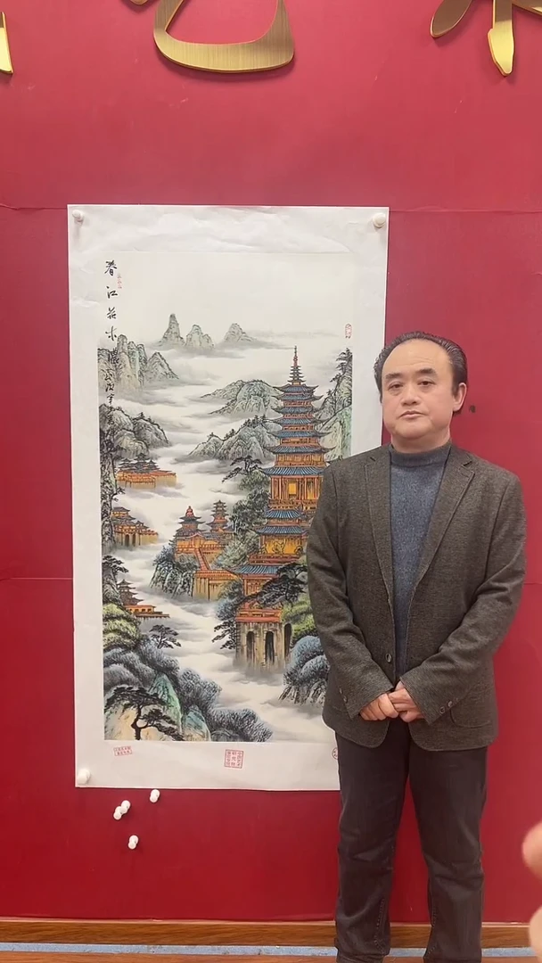 【闪购商品】国画书魁-绘画作品-49